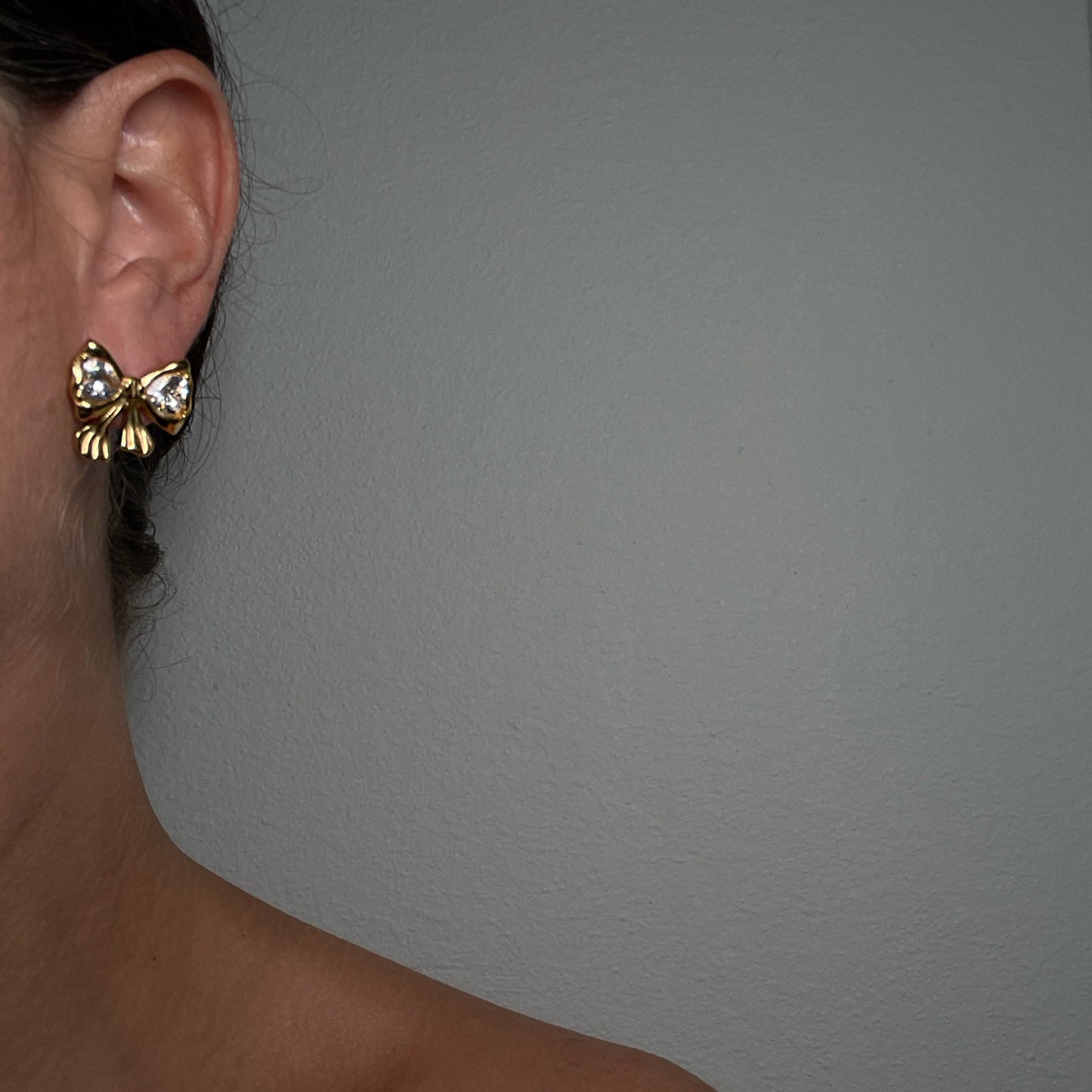 Love Light Bow Earrings