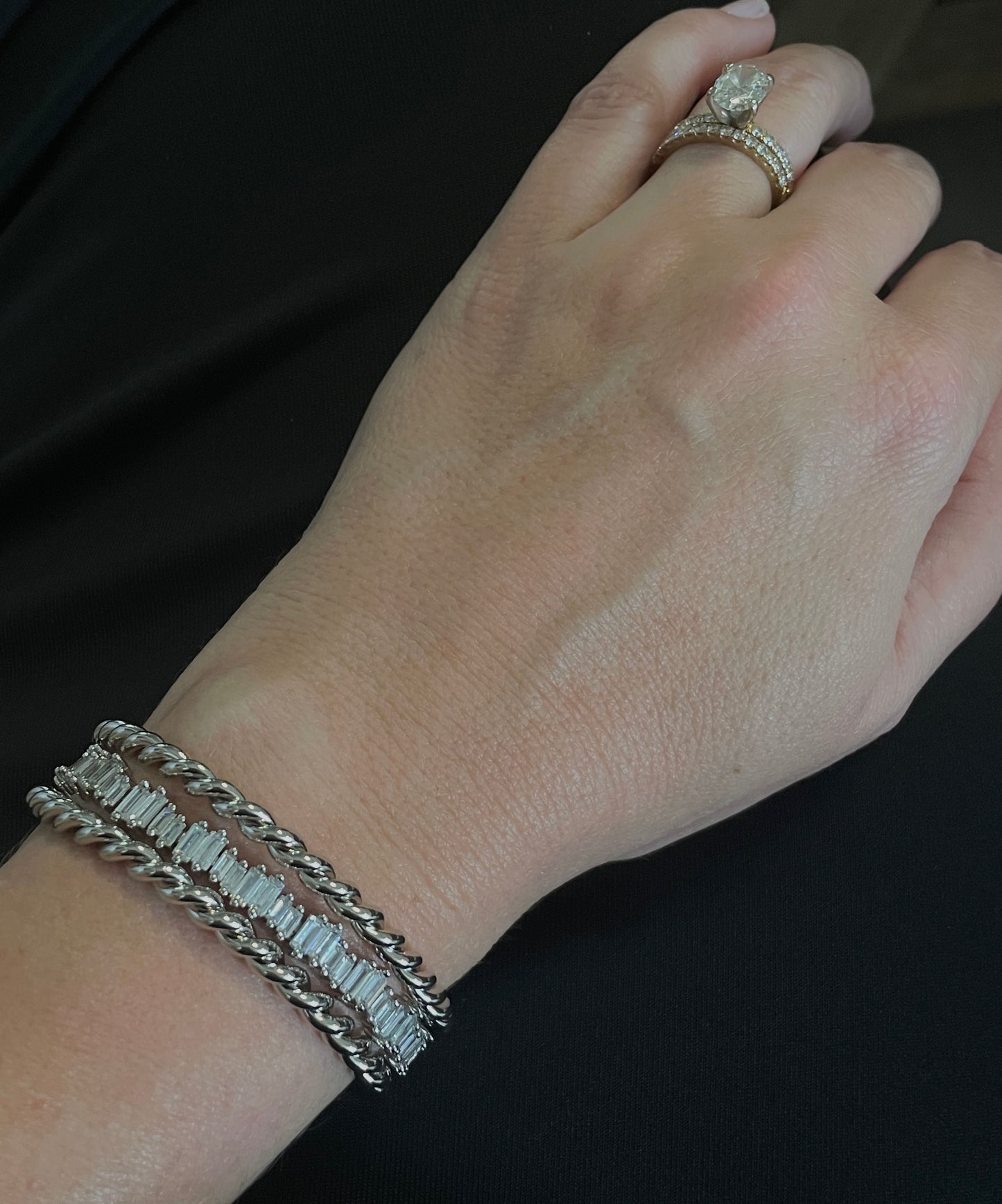 Blingy Baguette Bracelet