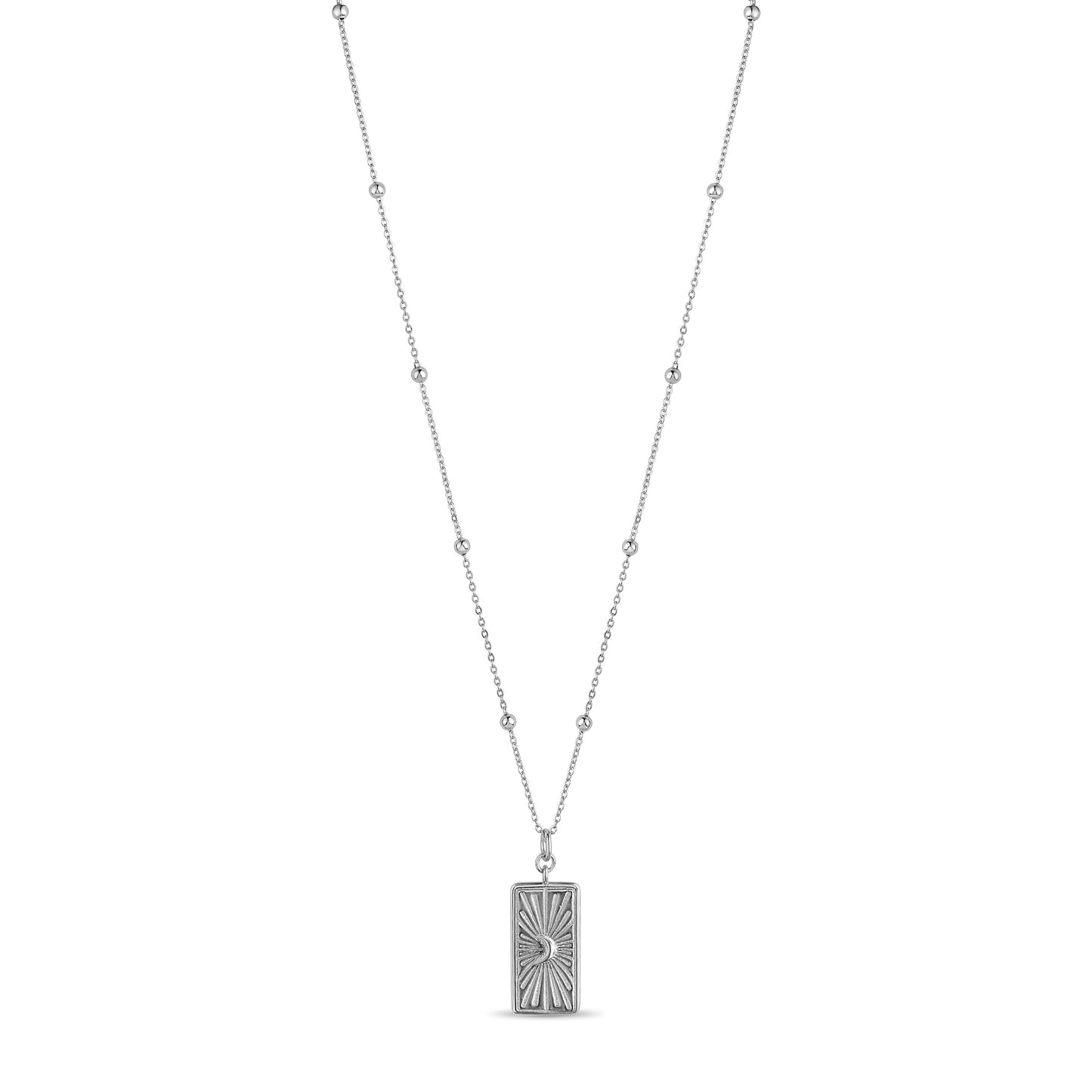 Moon Card Necklace