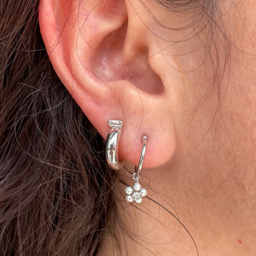 Flower Power Hoops