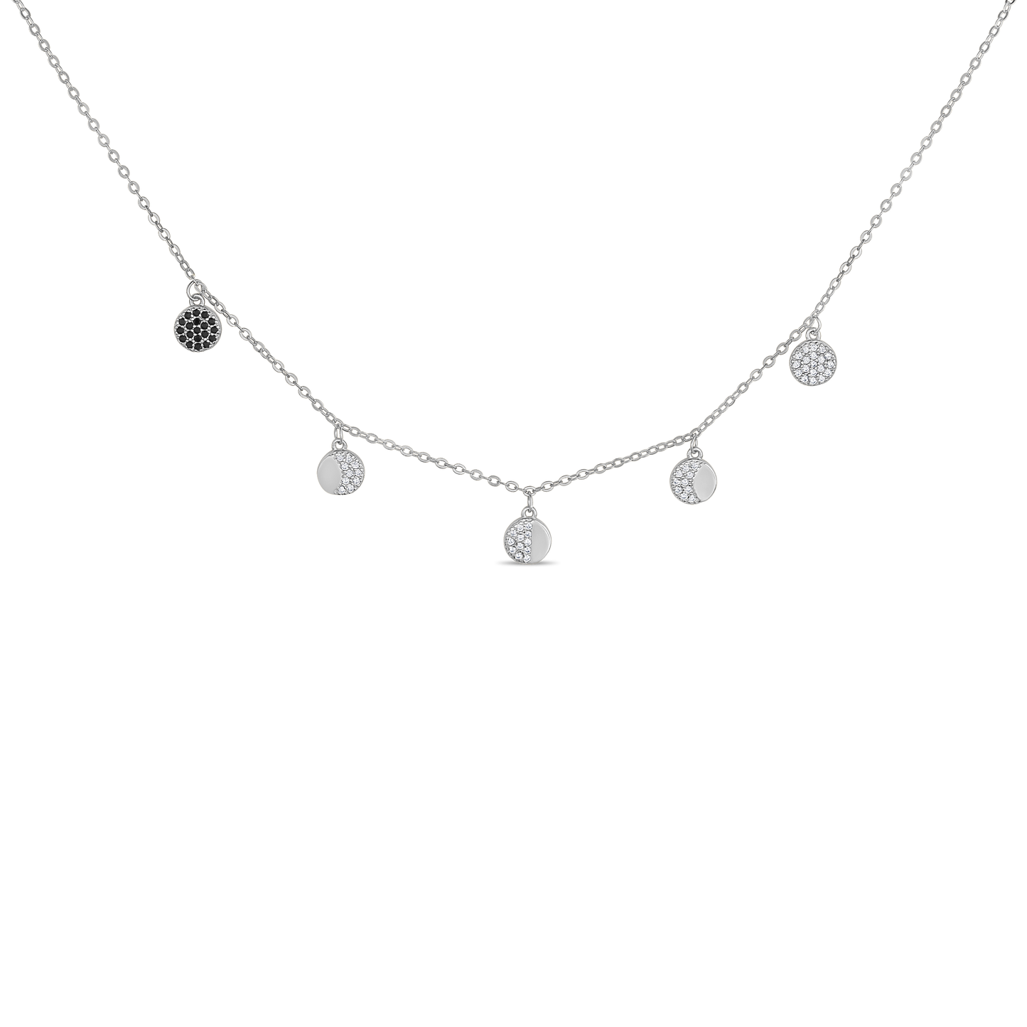 Phases of the Moon Necklace