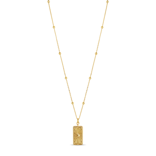 Moon Card Necklace