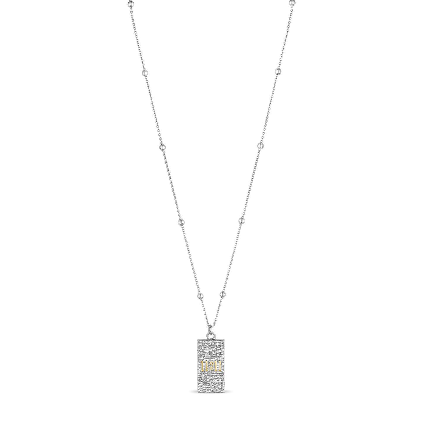 11:11 Card Necklace