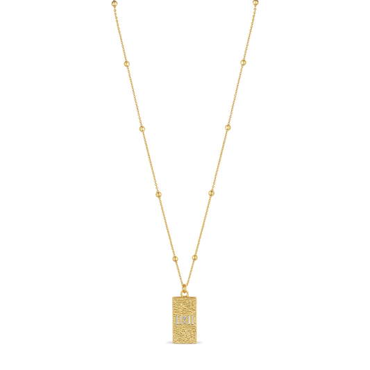 11:11 Card Necklace