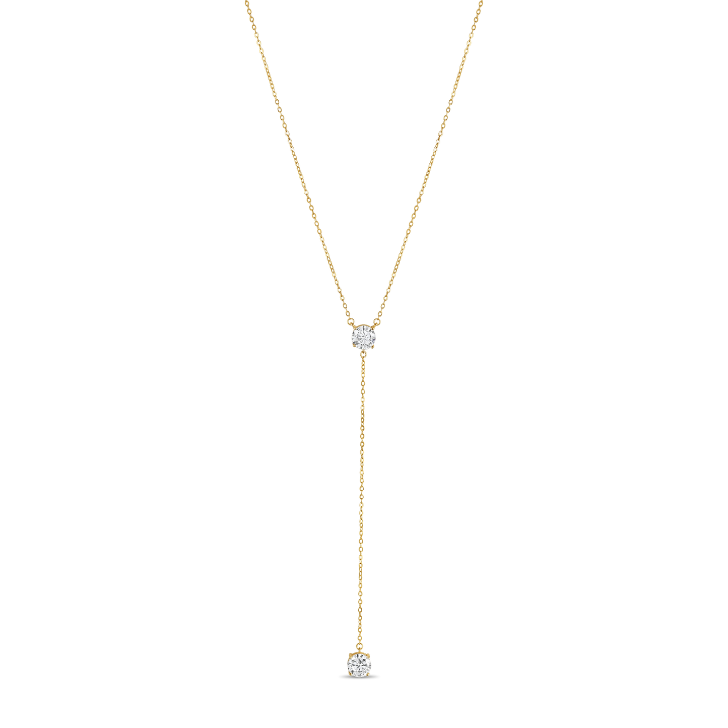 Crystal Drip Lariat