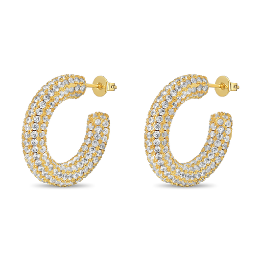 Gigi Pave Hoops