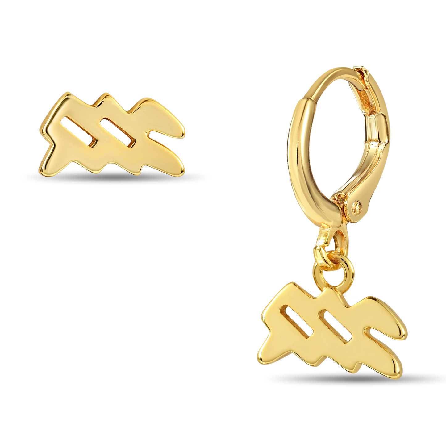 Astro Zodiac earrings