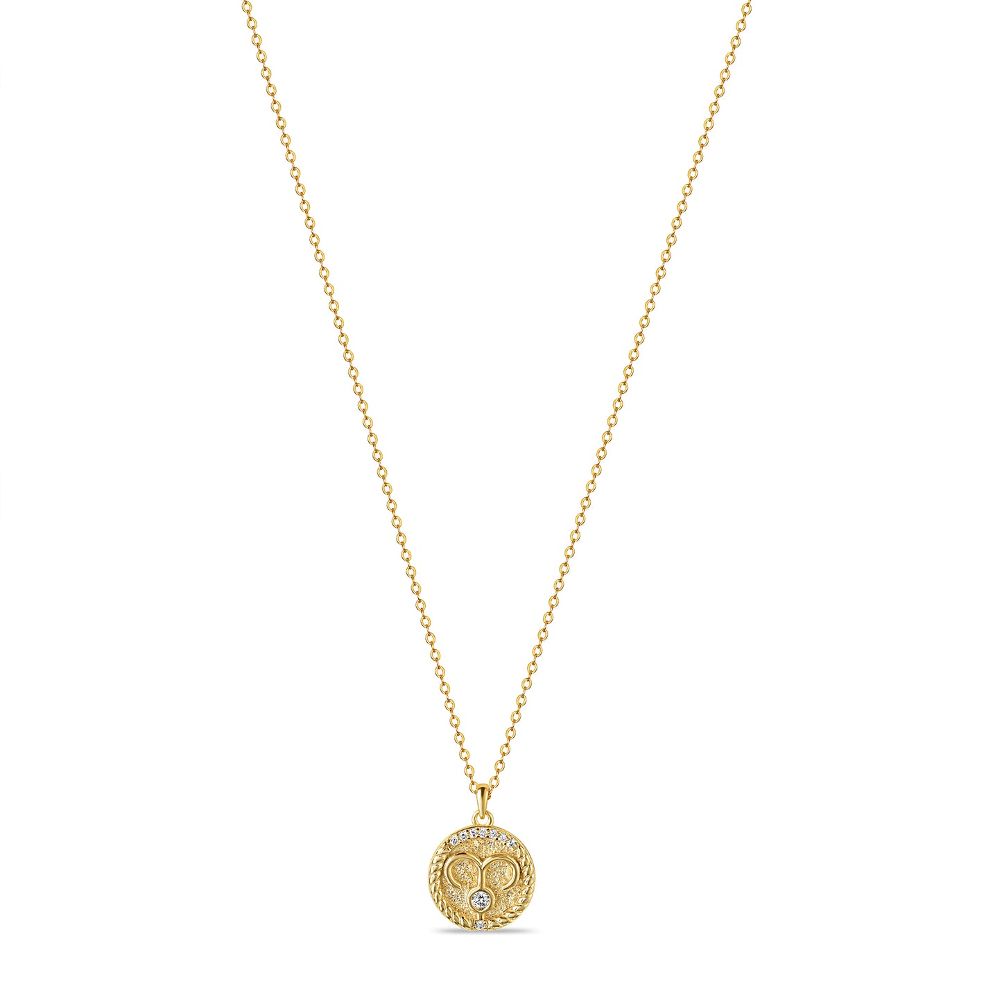Celestial zodiac necklace