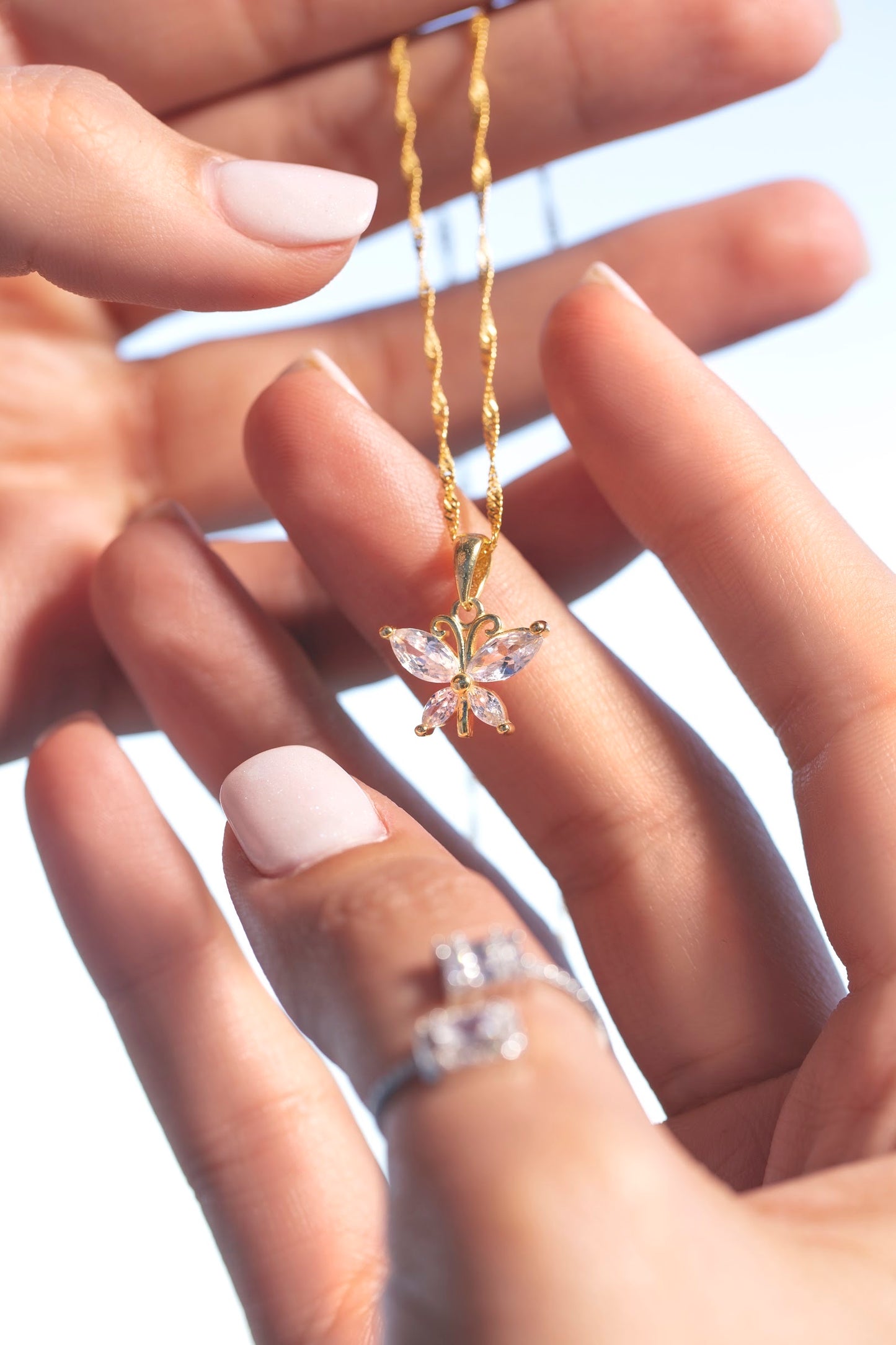 Skye Butterfly Necklace
