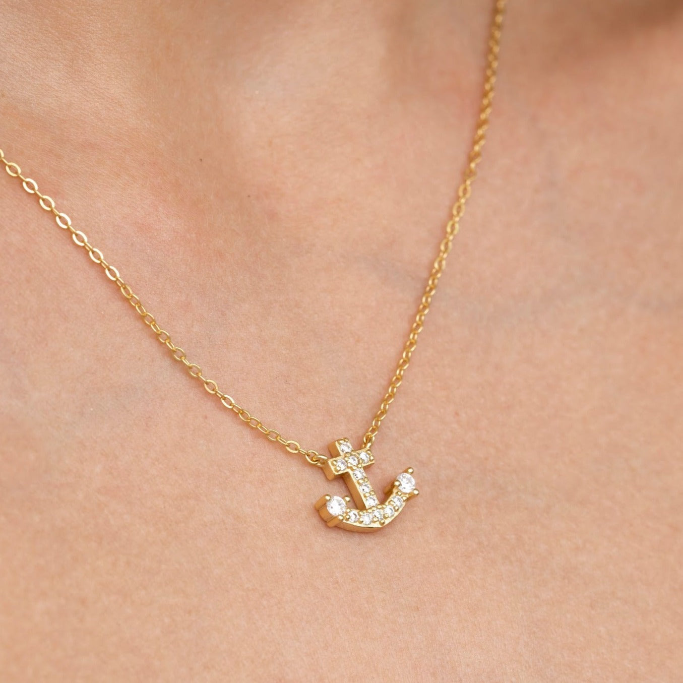 Anchor of Light necklace