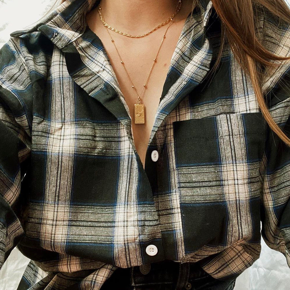 Moon Card Necklace