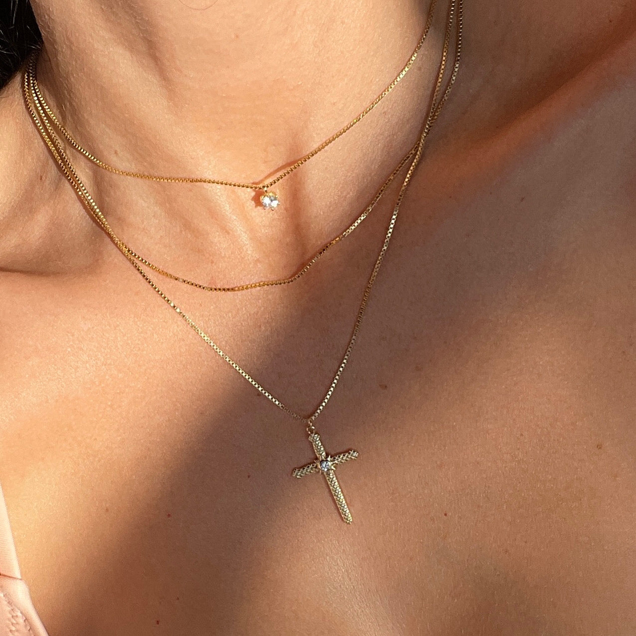 Divine Cross Necklace