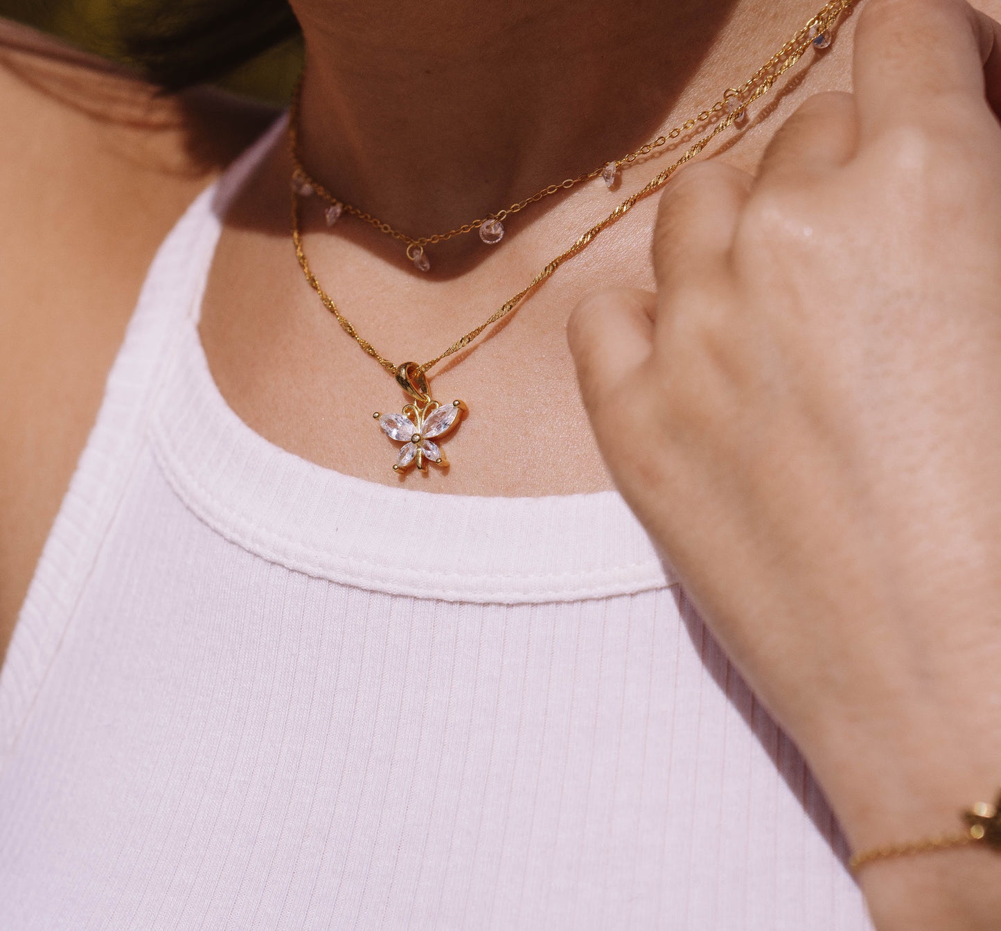 Skye Butterfly Necklace