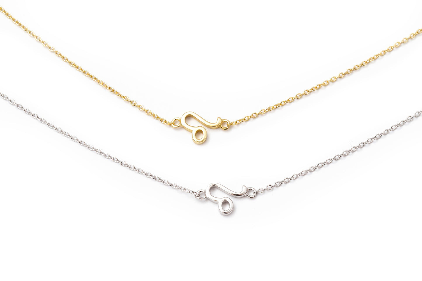 Mini Sideways Zodiac Necklace