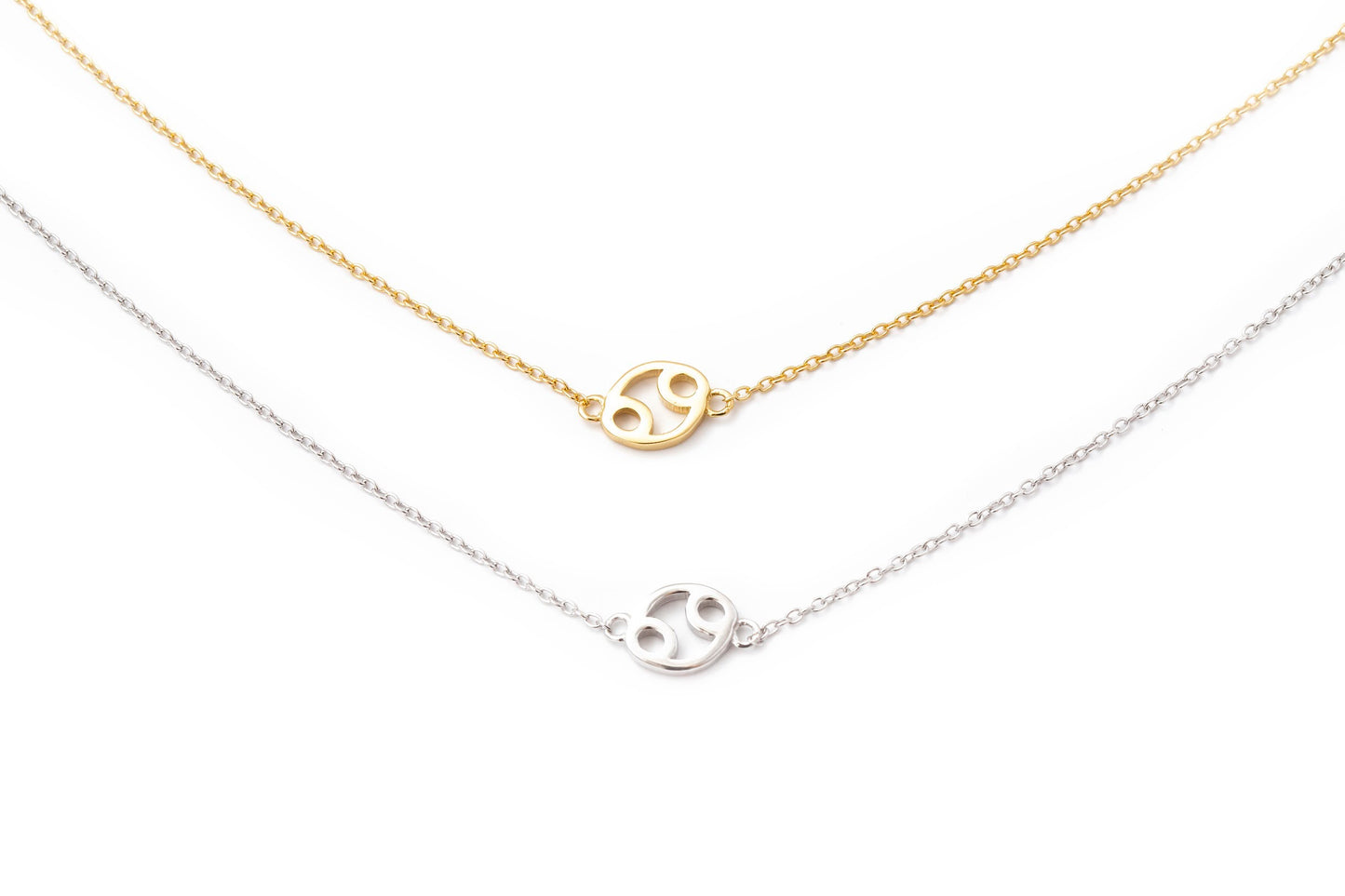 Mini Sideways Zodiac Necklace