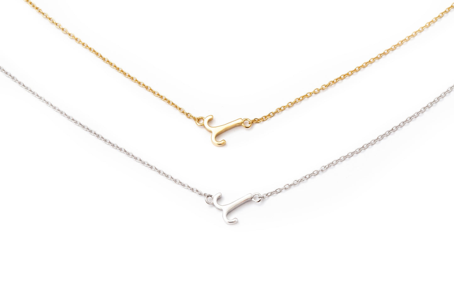 Mini Sideways Zodiac Necklace