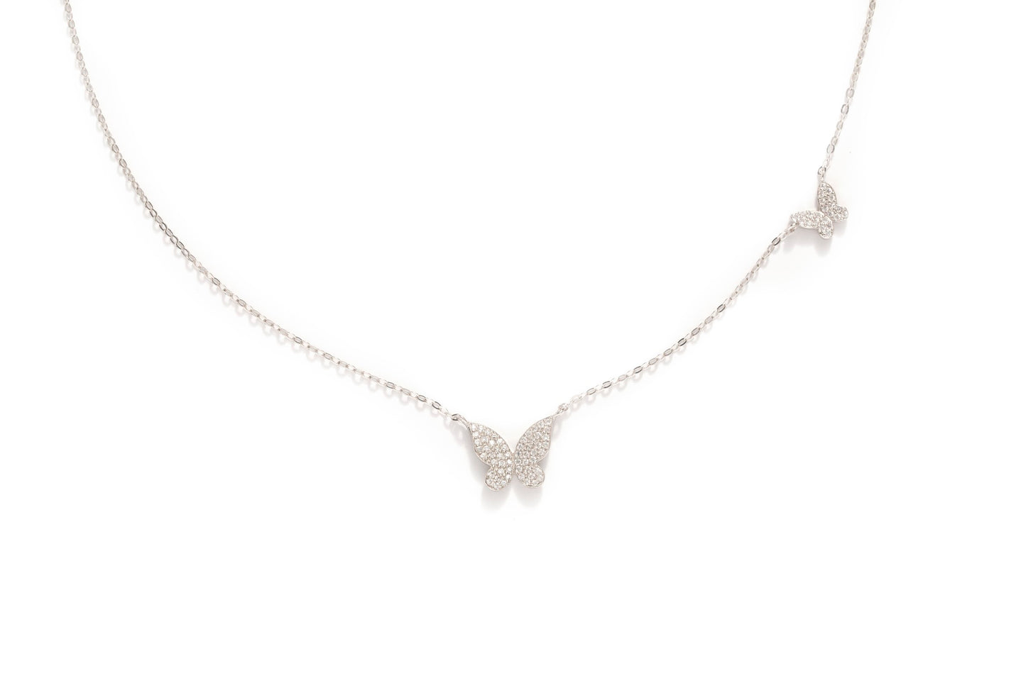Double Mariposa Necklace