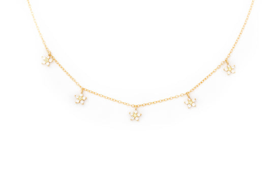 Send Flowers necklace