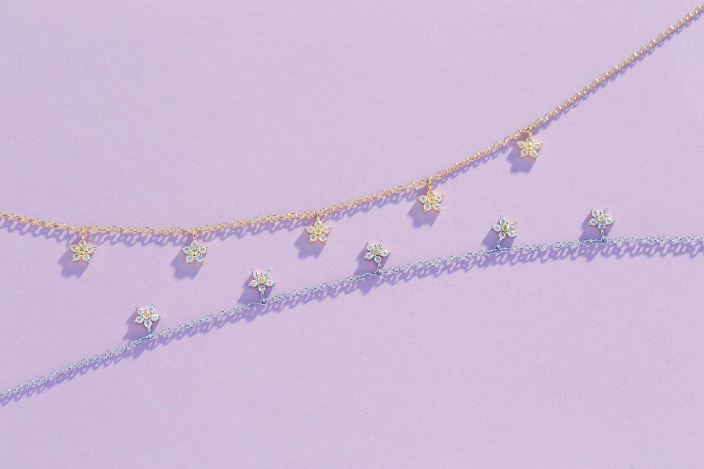 Send Flowers necklace