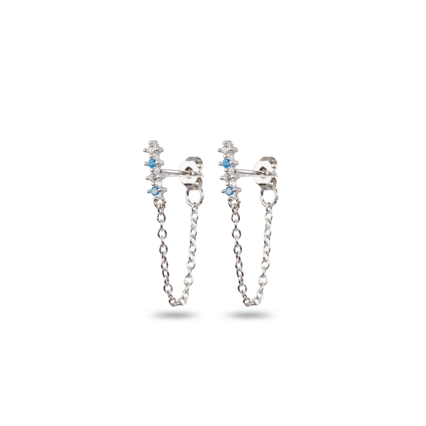 Blue Beam Earrings