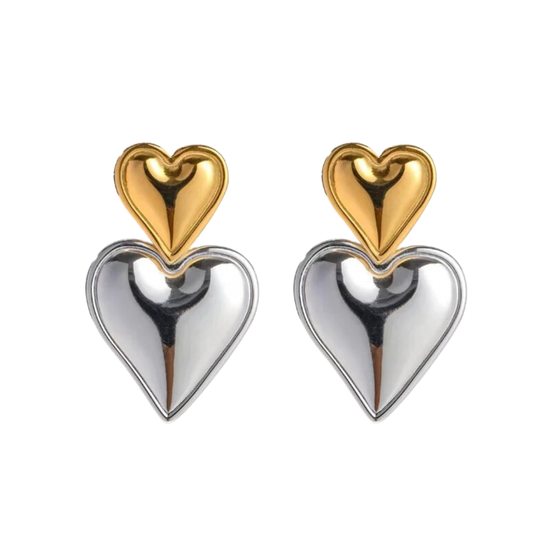 Libra Heart earrings