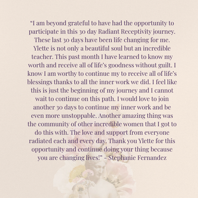 Radiant Receptivity- The Guide