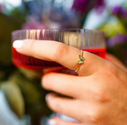New Me Butterfly Ring