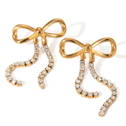 Wishful Bow Earrings