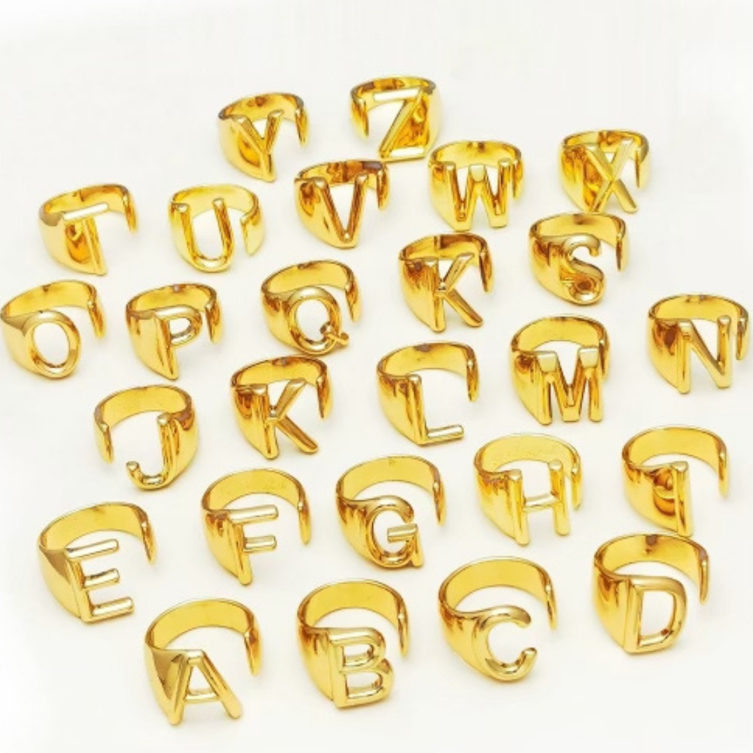 Expression Letter ring