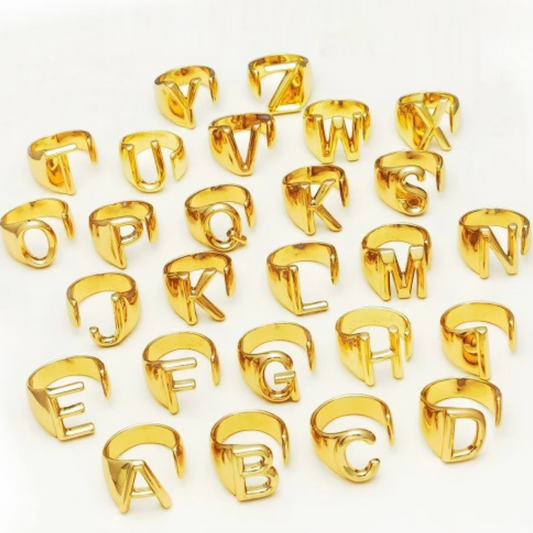 Expression Letter ring