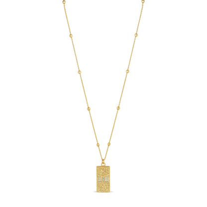 11:11 Card Necklace