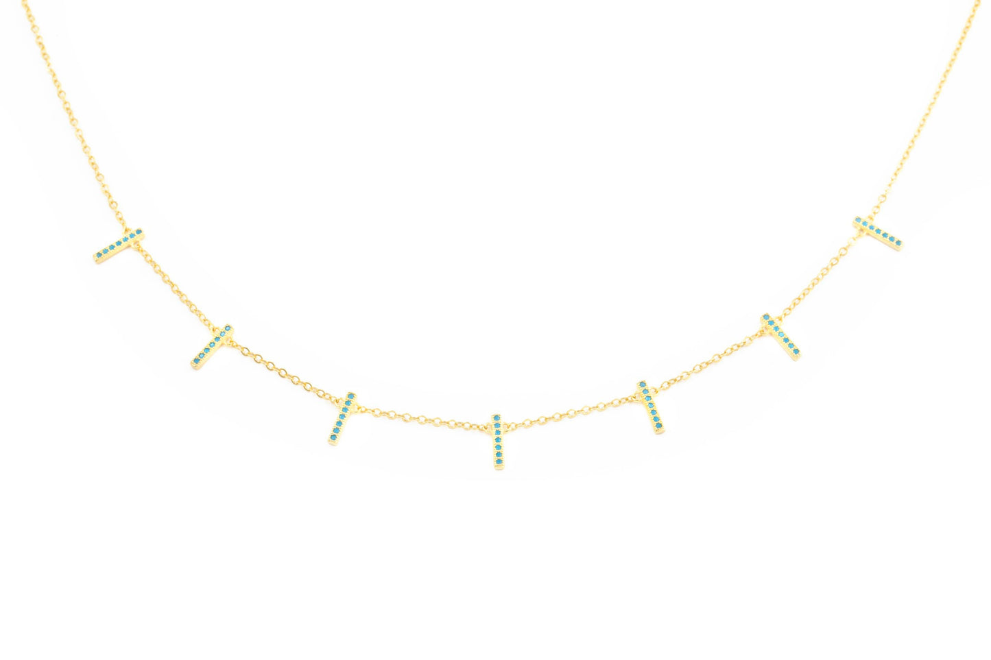 Teal Me More necklace